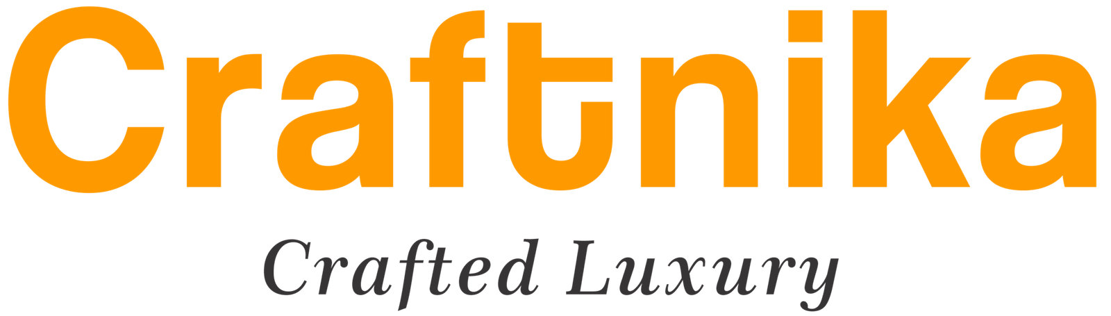 Craftnika Logo – Luxury Outdoor Furniture Manufacturer